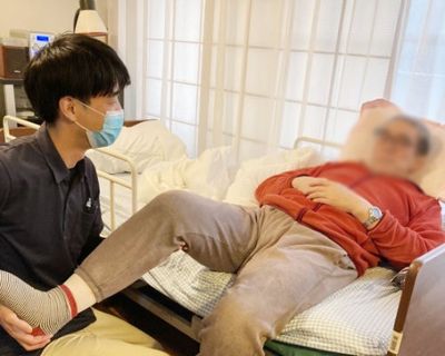 トレーニング中の居室