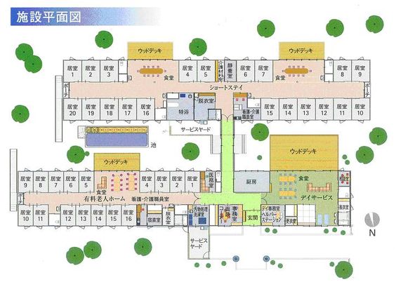 施設の全体図面