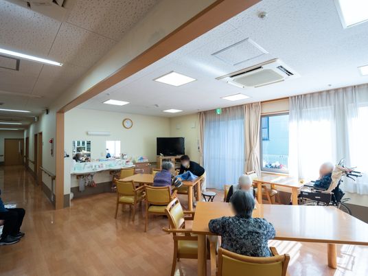 共有スペースの日常風景