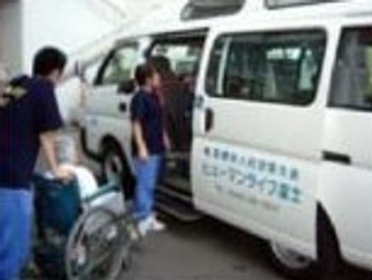 送迎車の様子