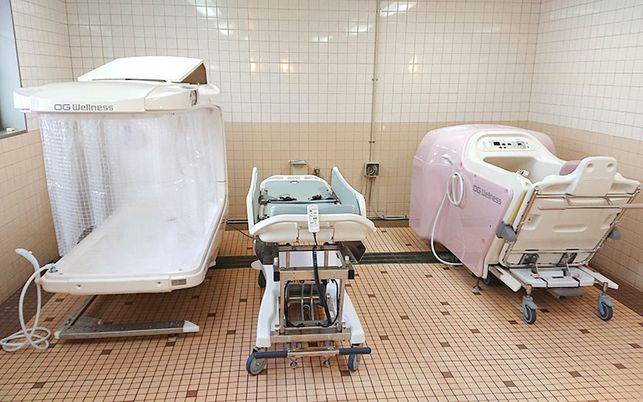 機械浴室の設備