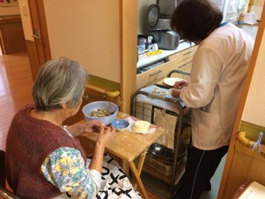 日常生活支援の現場風景