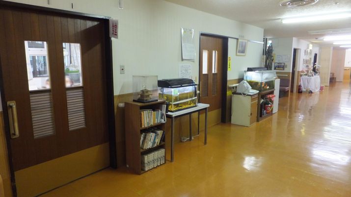 明るい廊下