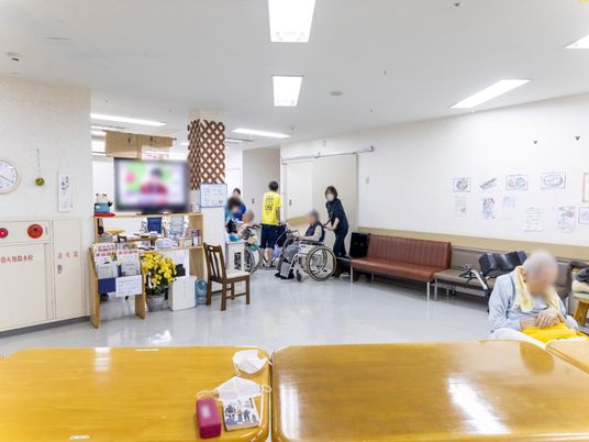 多機能空間と利用者
