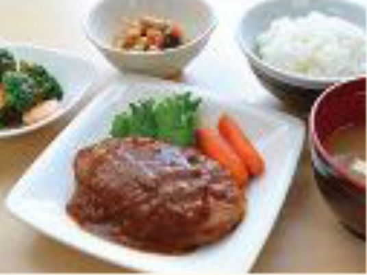 栄養満点の手作り食事